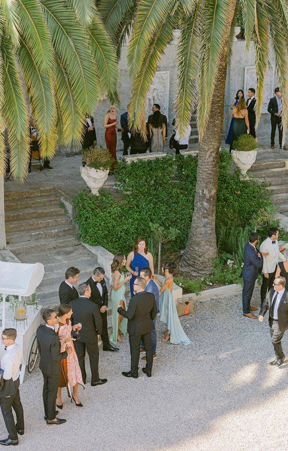 Luxury Destination Wedding at Château Saint Georges, Côte D'azur